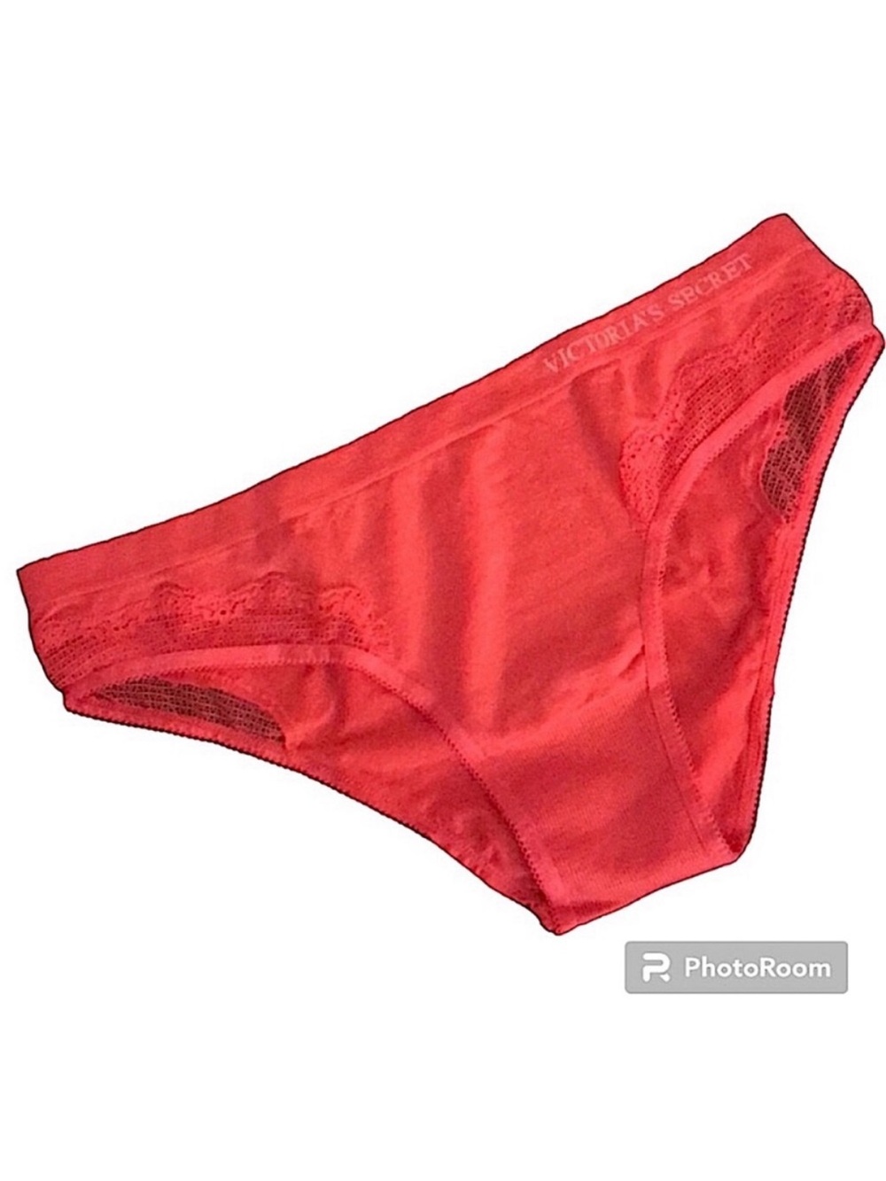 Victoria's Secret Body by Victoria Seamless Cheekini with Lace Inset Size Large